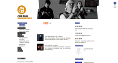 Desktop Screenshot of creahm.be