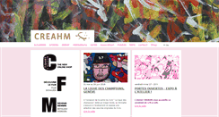 Desktop Screenshot of creahm.ch